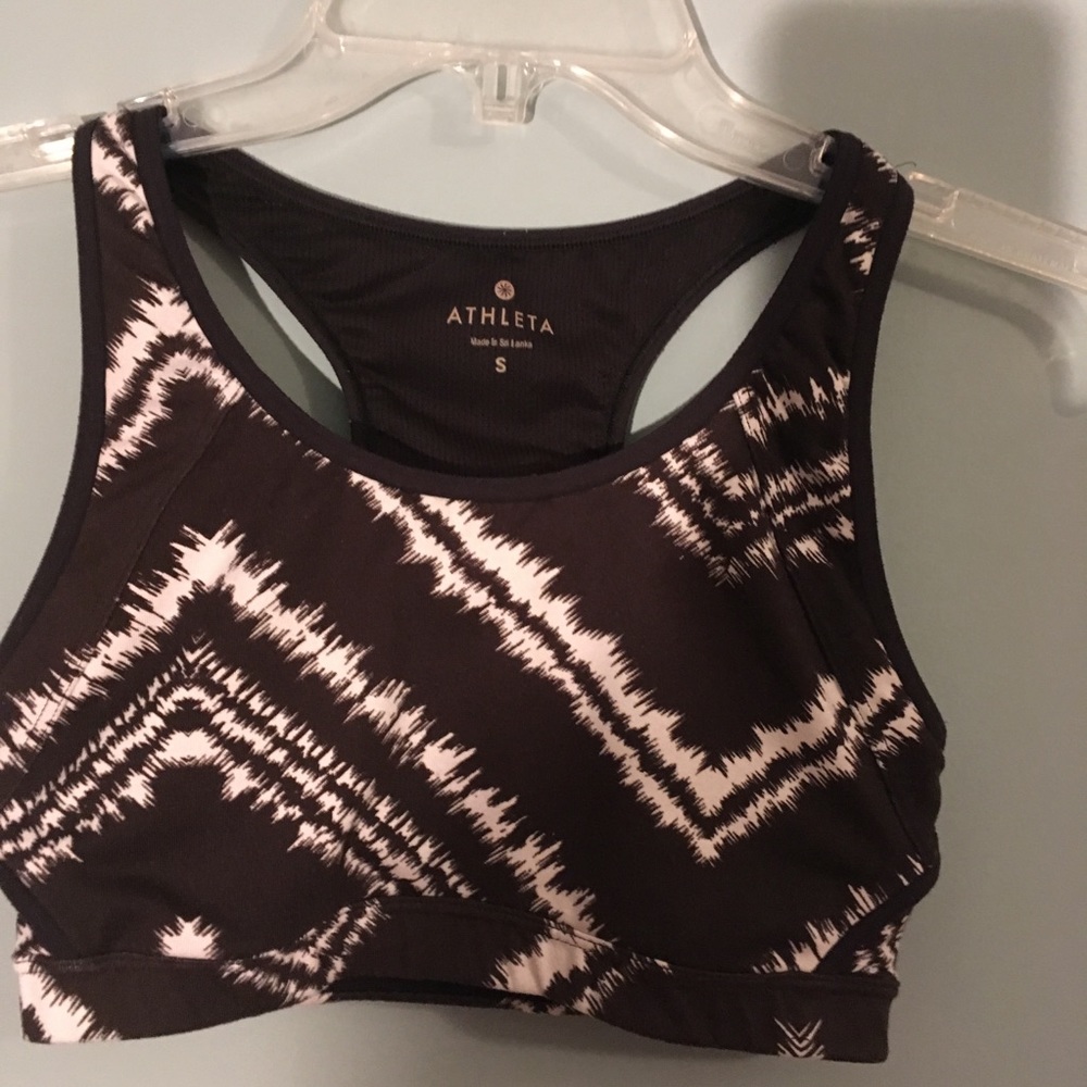 Athleta Double Dare Racerback Sports Bra